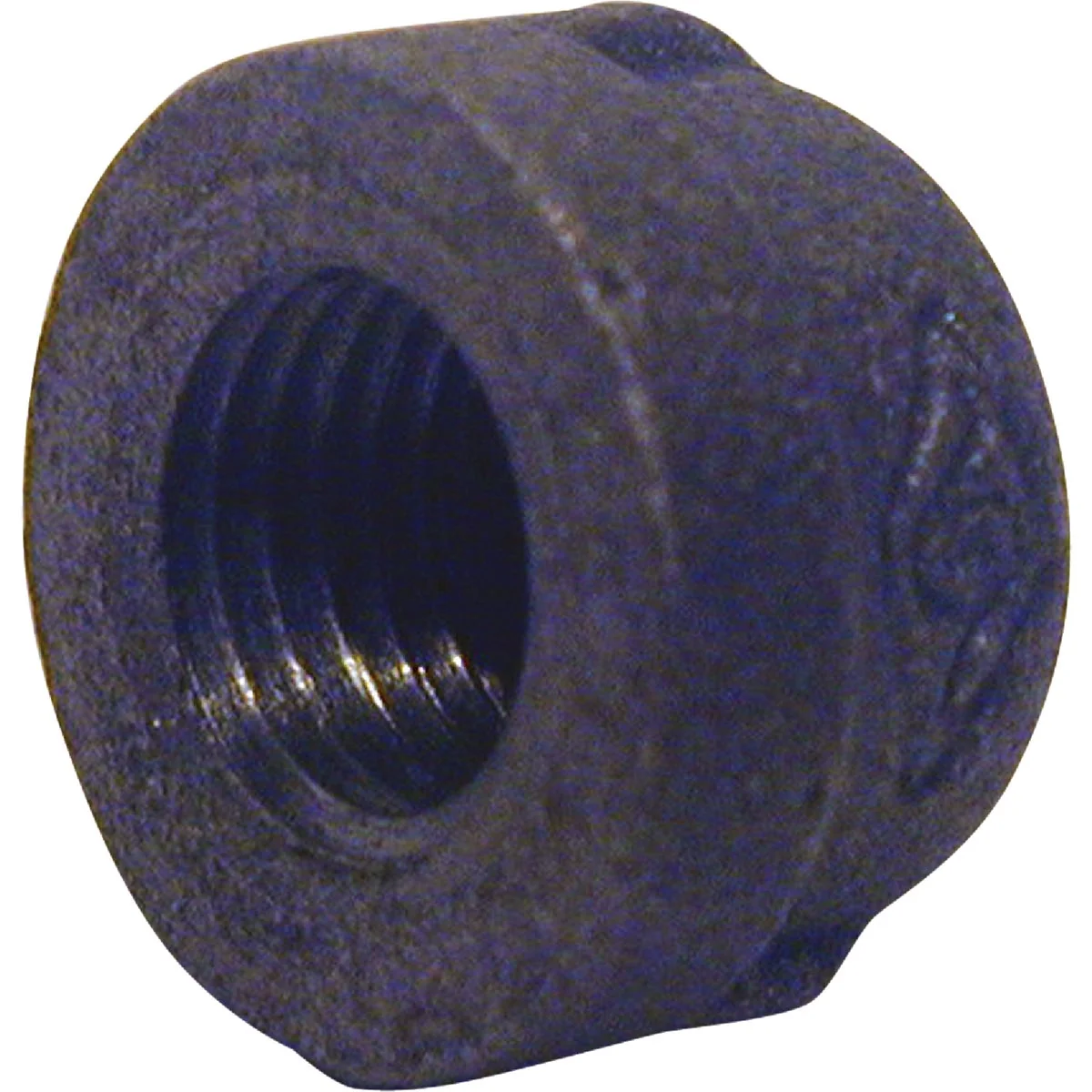Sustainable B K 2 In. Malleable Black Iron Cap Clean