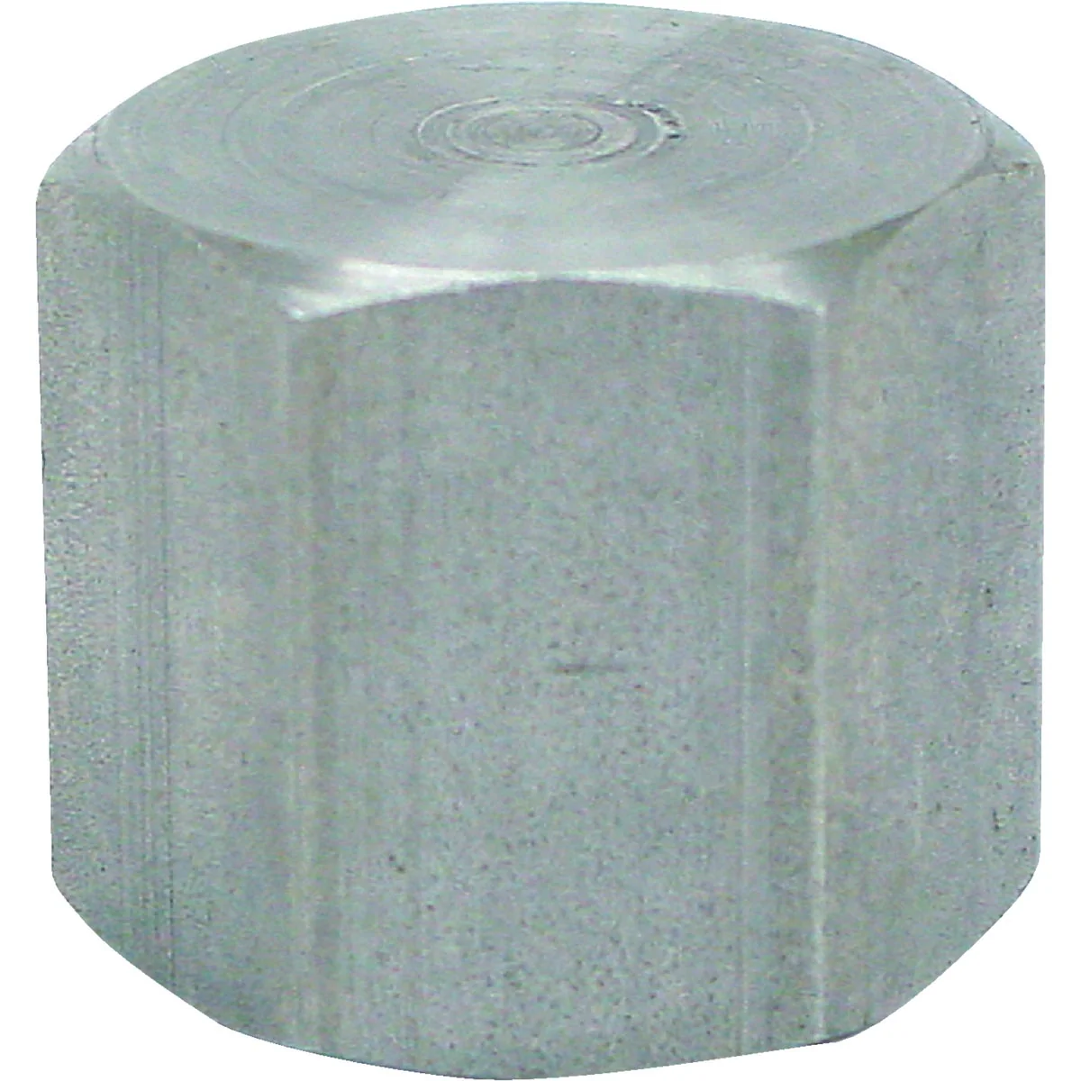 Traditional Anvil 1 8 In. Malleable Iron Galvanized Cap High-End