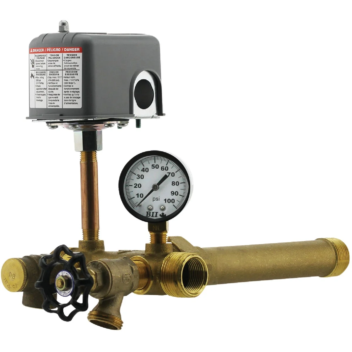 Proven PLUMBEEZE Pressure Tank Installation Kit Practical