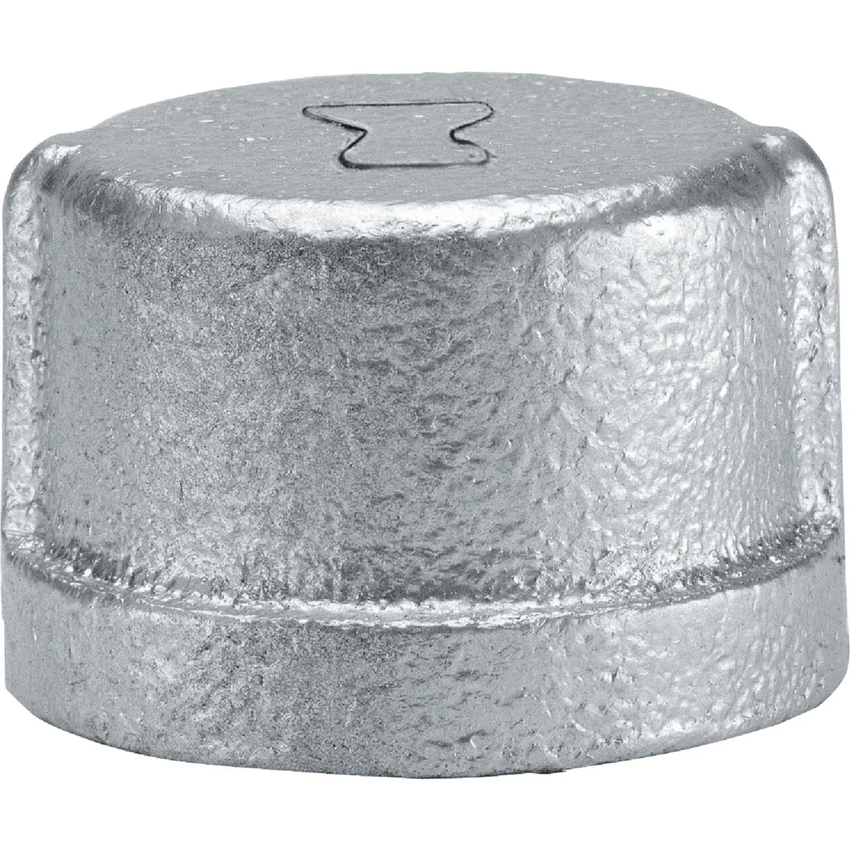 World-Class Anvil 1 2 In. Malleable Iron Galvanized Cap Optimized