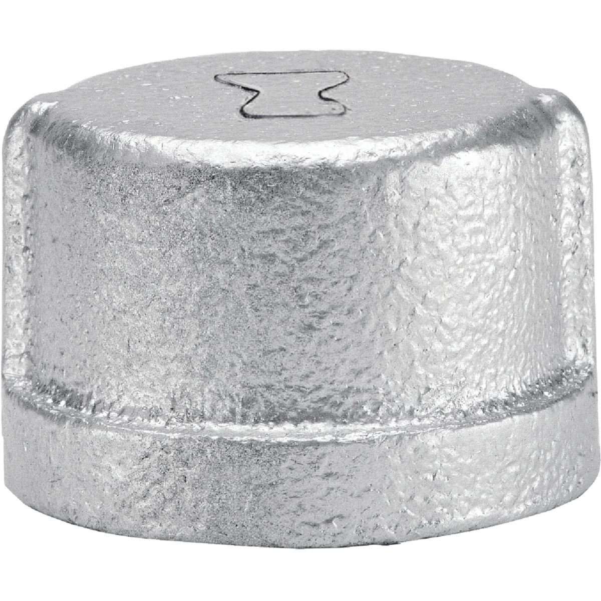 Authentic Anvil 1-1 2 In. Malleable Iron Galvanized Cap Specialty