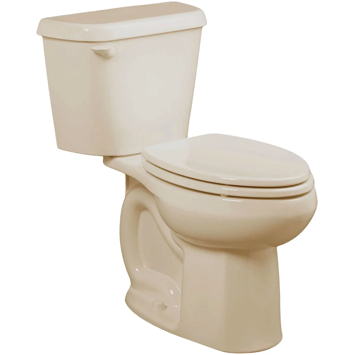 Certified American Standard Colony Right Height Bone Elongated Bowl 1.28 GPF Toilet-To-Go Effective