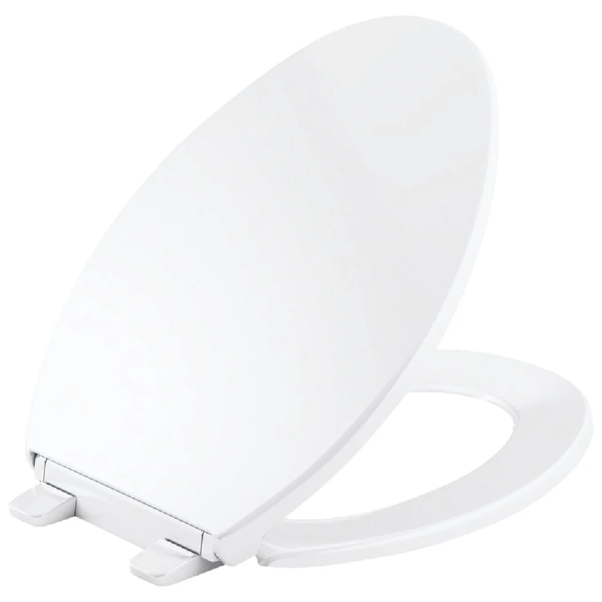 Selected Kohler Brevia Quick-Release Round Closed Front White Plastic Toilet Seat Top-Quality