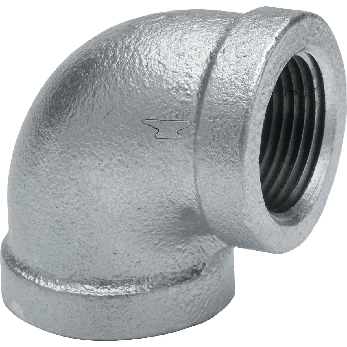 Unique Anvil 1 2 In. x 3 8 In. 90 Deg. Reducing Galvanized Elbow 1 4 Bend Top-Quality