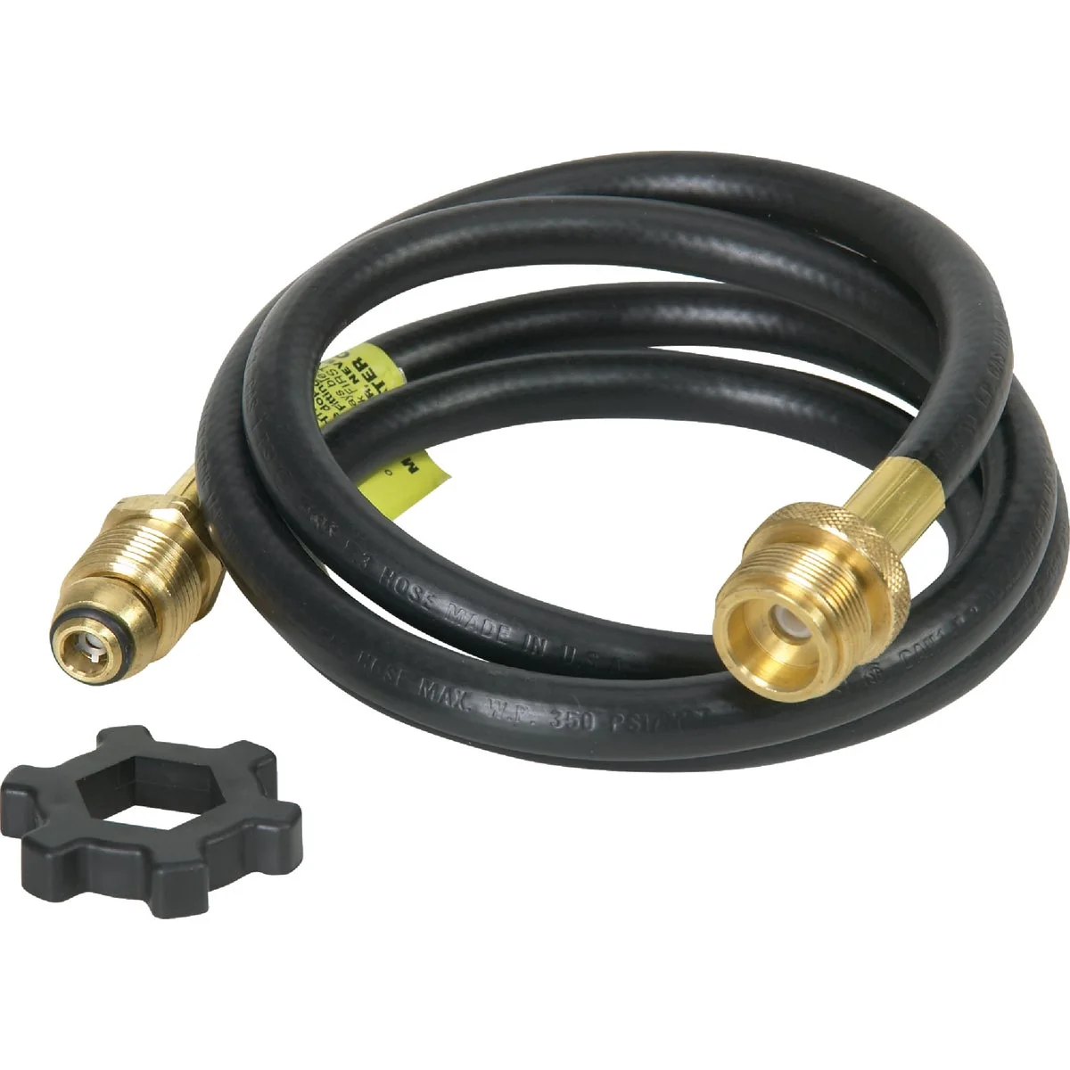Green MR. HEATER 5 Ft. x Swivel 1 In.-20 Male Throwaway Cylinder Mr. Heater Buddy LP Hose Assembly Sustainable