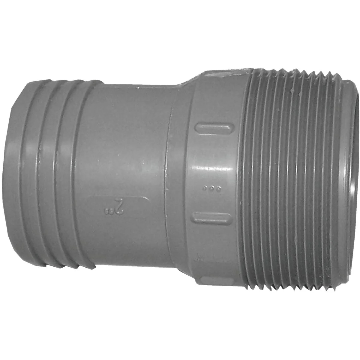 Premium Boshart 2 In. Insert x 2 In. MIP Polypropylene Hose Adapter Stylish