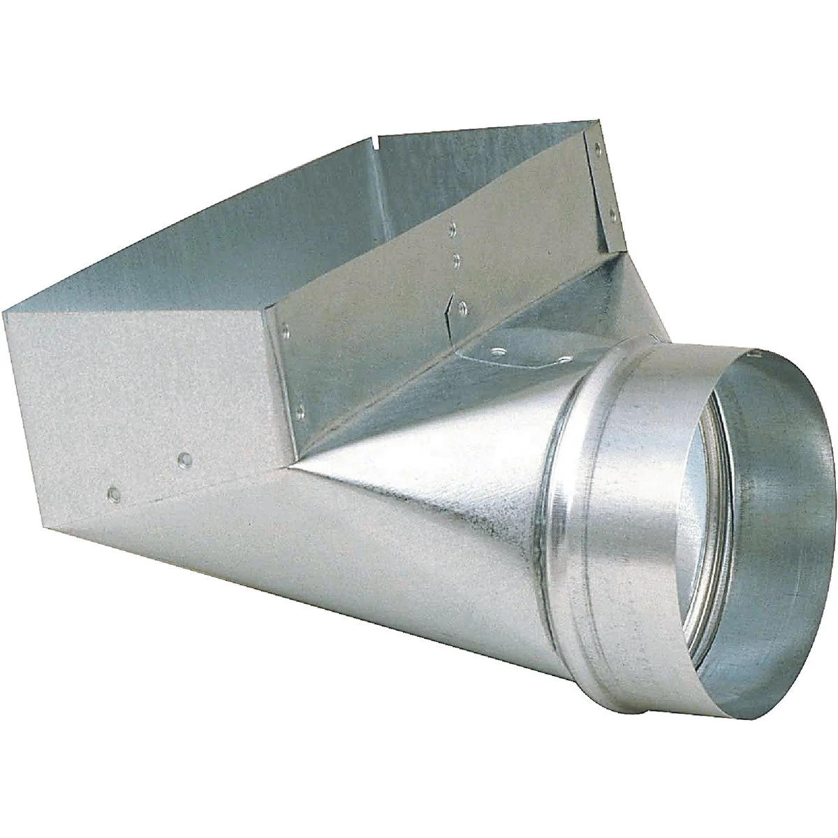 Dependable Imperial 30 Ga. 3-1 4 In. x 10 In. x 6 In. 90 Degree Angle Register Boot Clean