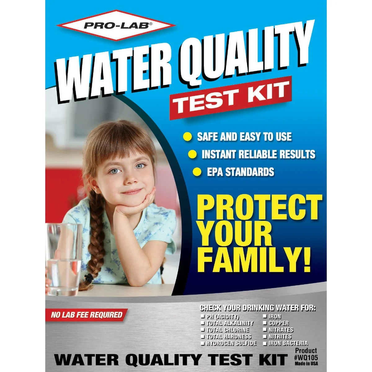 Classic Pro Lab Instant Results Water Quality Test Kit Excellent