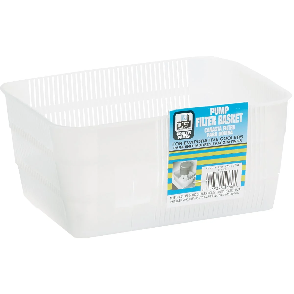 Elite Dial Polyethylene Heavy-Duty Pump Filter Basket Eco-Friendly