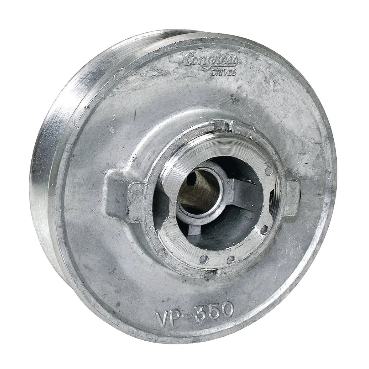 Minimalist Dial 3-1 2 In. x 1 2 In. Variable Pulley for 1 2 HP Motor Optimized