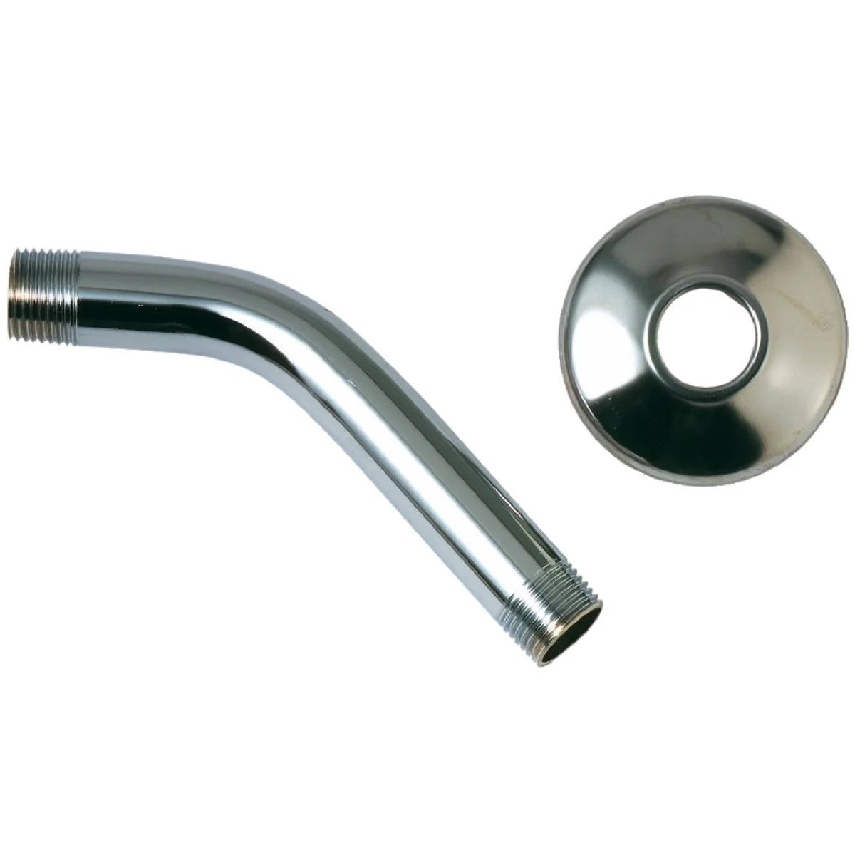 Consistent Do it 6 In. Chrome Shower and Flange Innovative