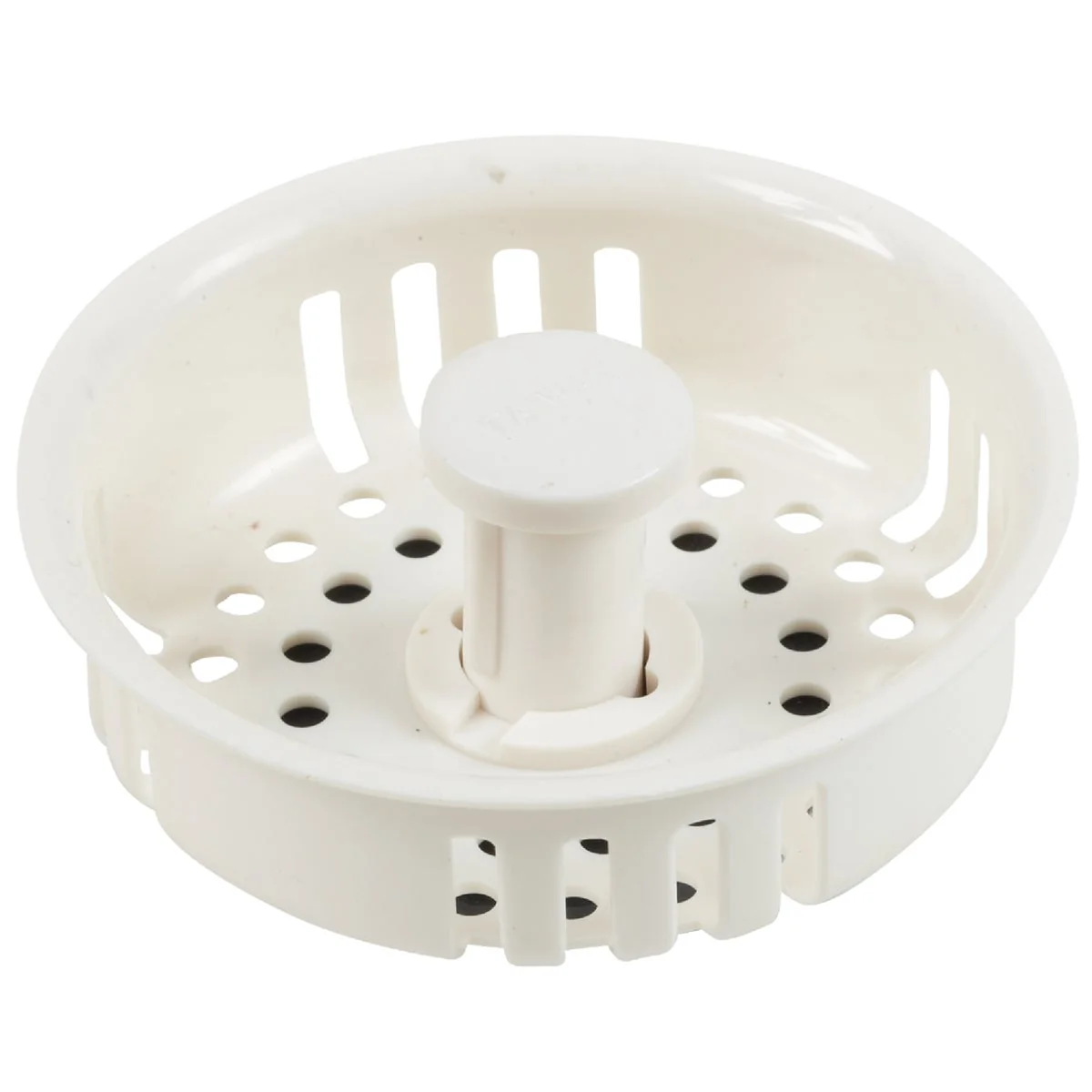 Reusable Do it 3-1 2 In. White Basket Strainer Stopper Healthy