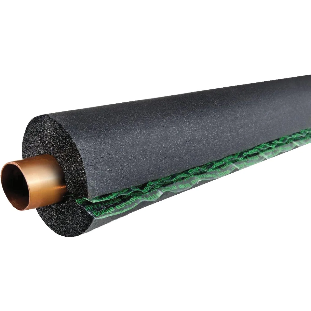 Pure ArmaFlex 1 2 In. Wall Self-Sealing Rubber Pipe Insulation Wrap 5 8 In. x 6 Ft. Genuine