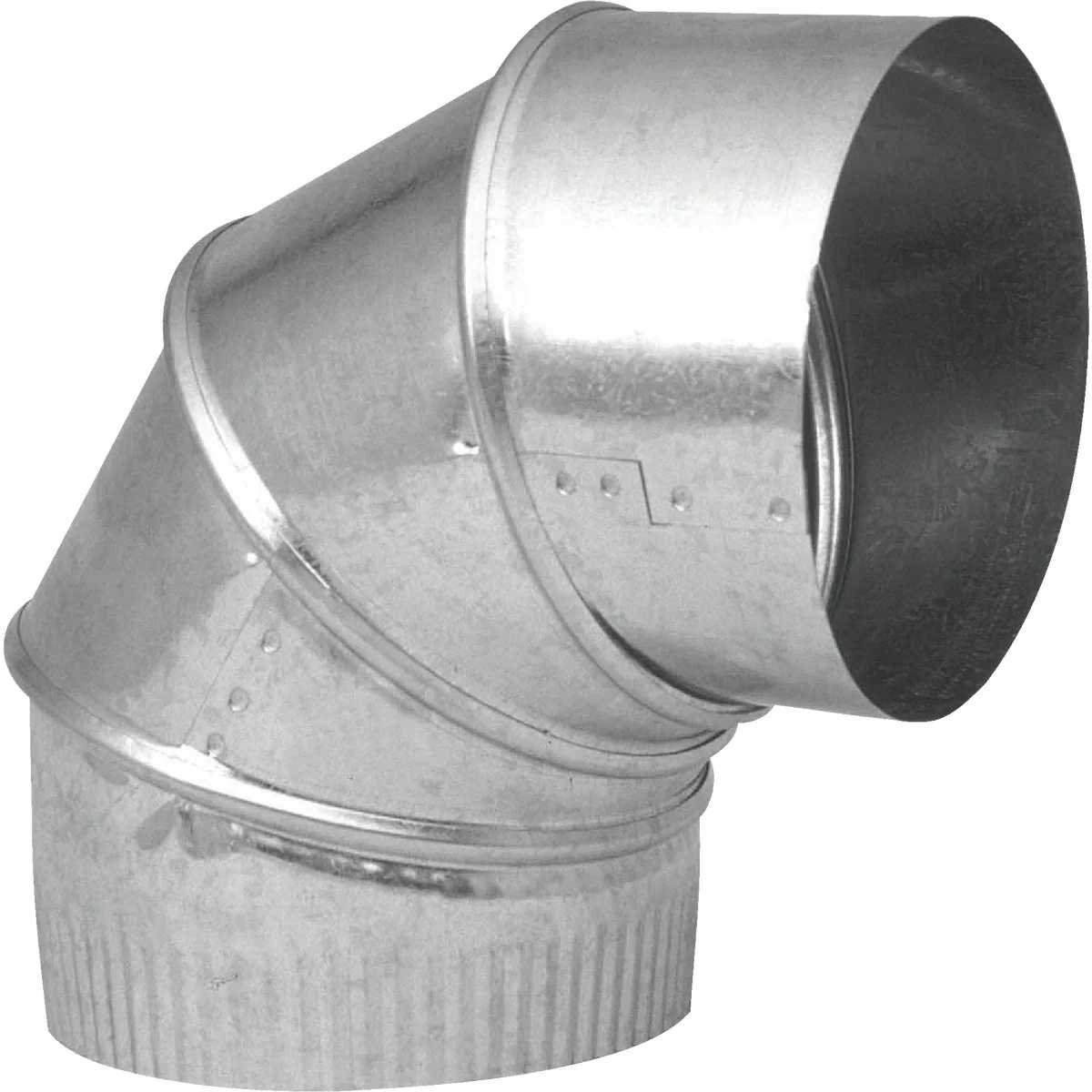 Efficient Imperial 28 Ga. 3 In. Gavanized Adjustable Elbow Fine Crafted
