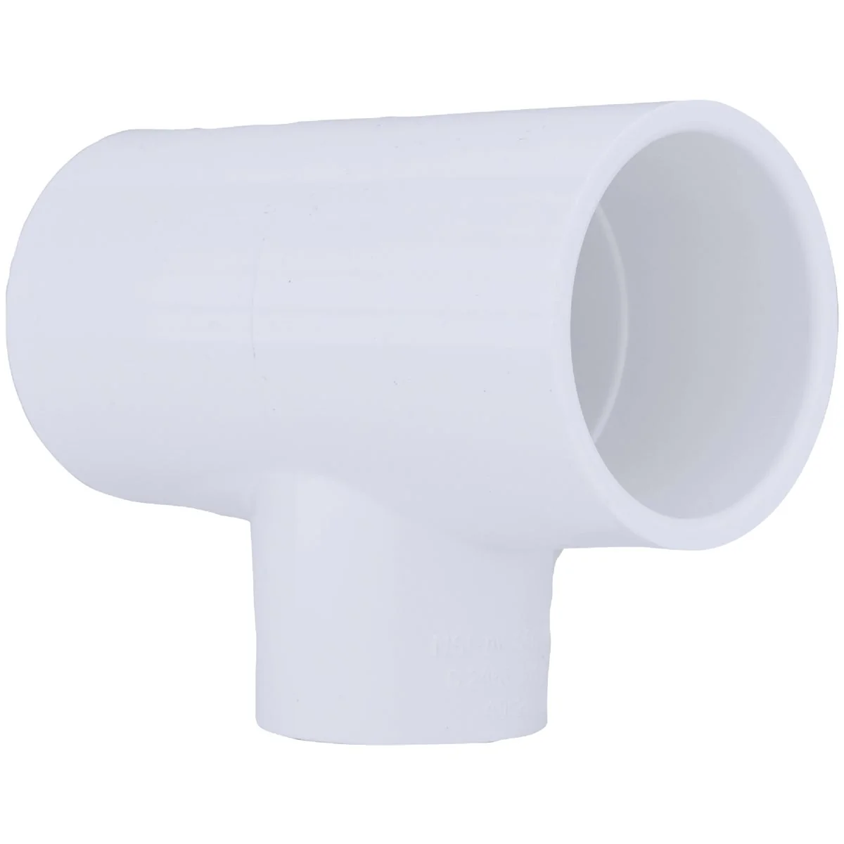 Long-Lasting Charlotte Pipe 1-1 2 In. A x 1-1 2 In. B x 1 In. C Schedule 40 Pressure Reducing PVC Tee Official