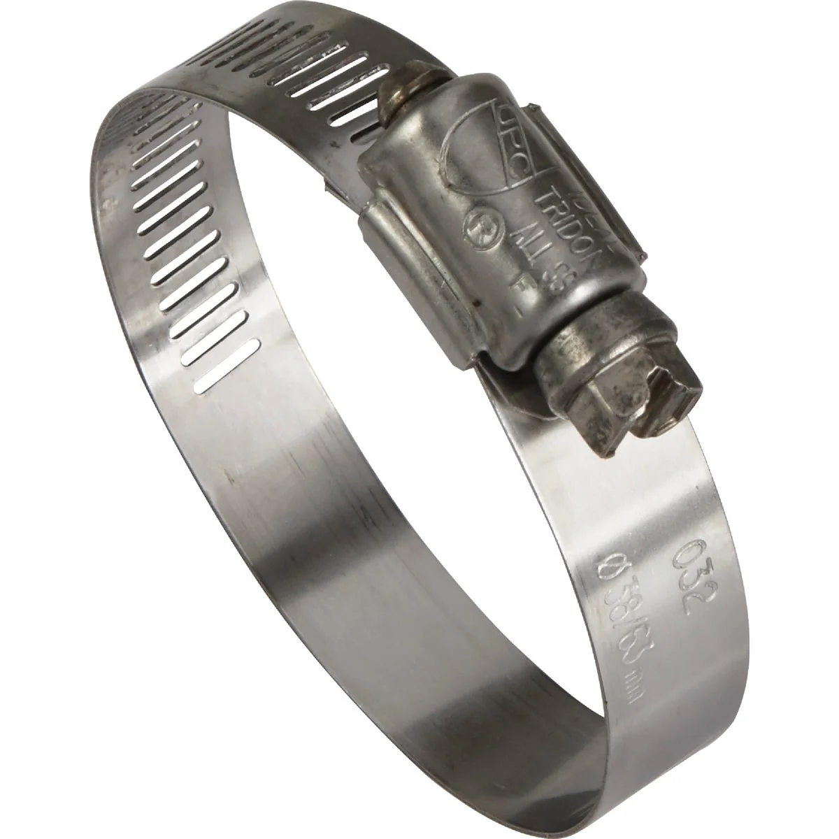 Exceptional I 1-1 2 In. – 2-1 2 In. 67 All Stainless Steel Hose Clamp Easy-to-Use