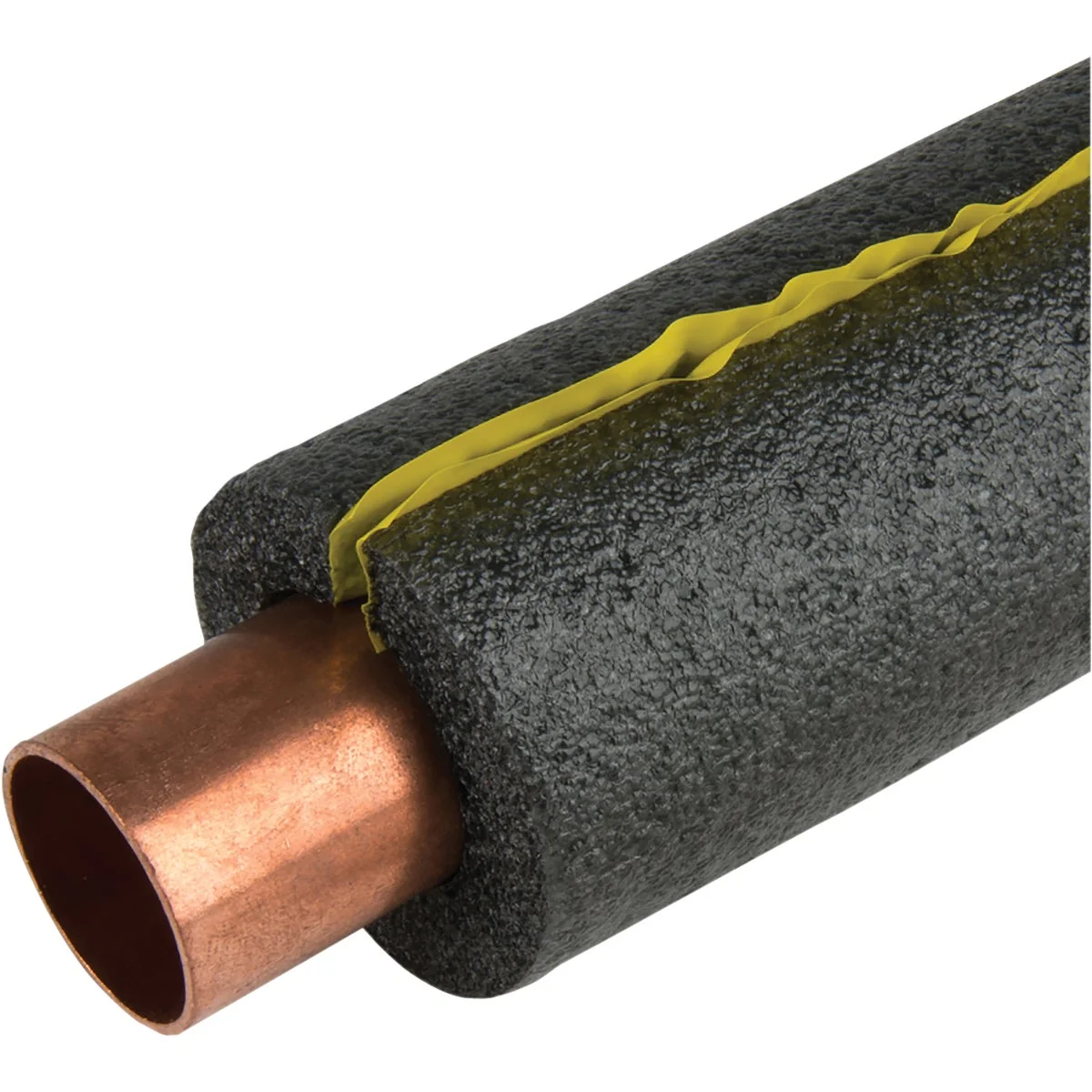 Sophisticated Tundra 1 2 In. Wall Self-Sealing Polyethylene Pipe Insulation Wrap 3 4 In. x 3 Ft. 4-Pack Fits Pipe Size 3 4 In. Copper 1 2 In. Iron Modern