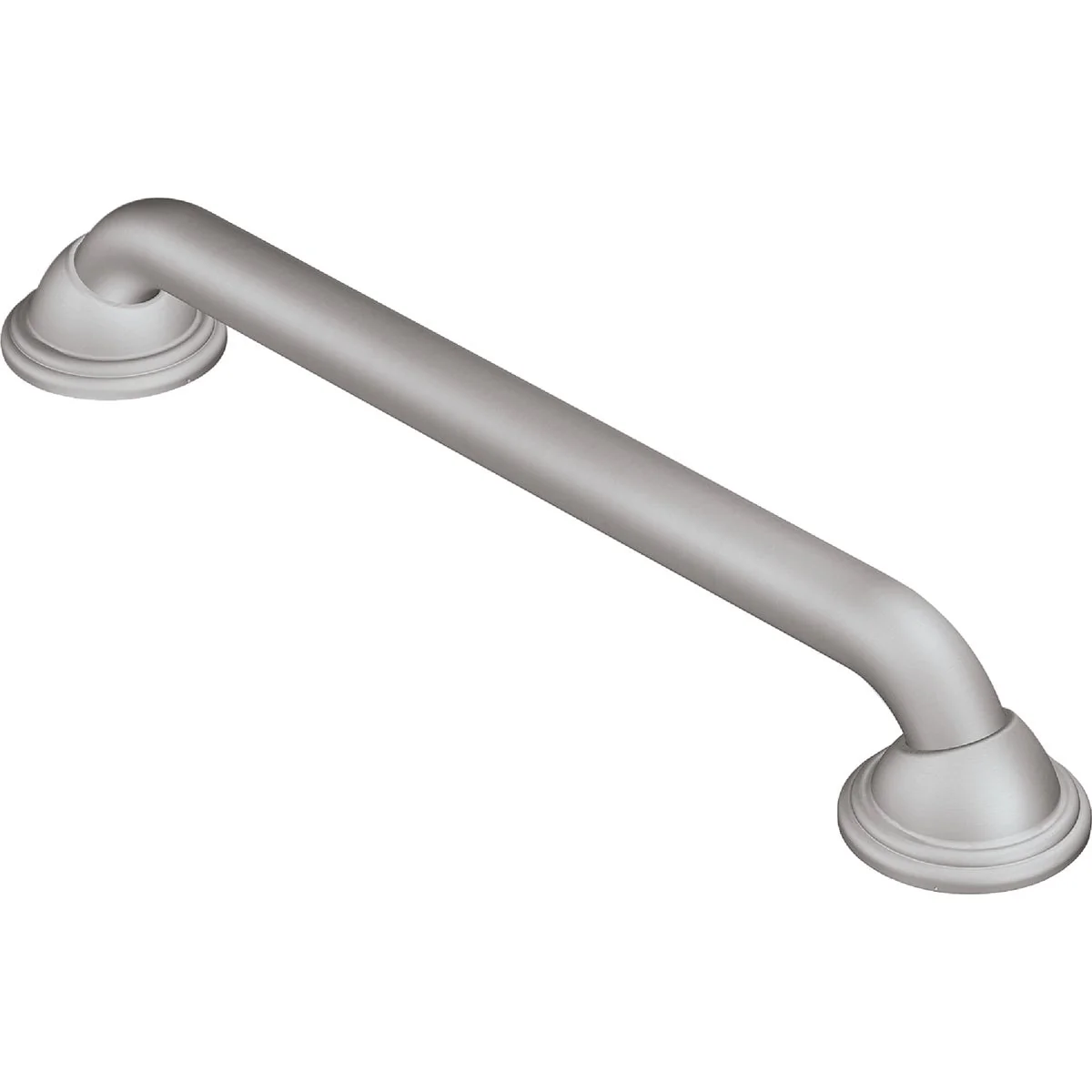 Exclusive Moen 16 In. x 1-1 4 In. Concealed Screw Designer Elite Grab Bar Brushed Nickel Fine Crafted