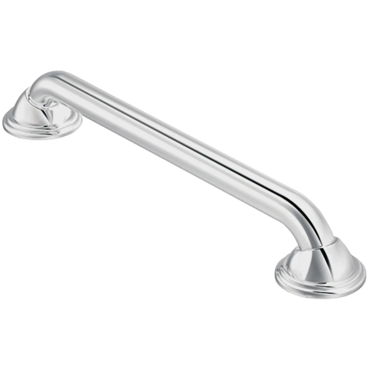 Minimalist Moen 16 In. x 1-1 4 In. Concealed Screw Designer Elite Grab Bar Chrome Fine