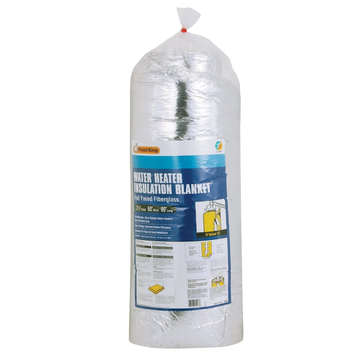 Verified Frost King Water Heater 3 In. Insulation Jacket 10-R Value Enhanced