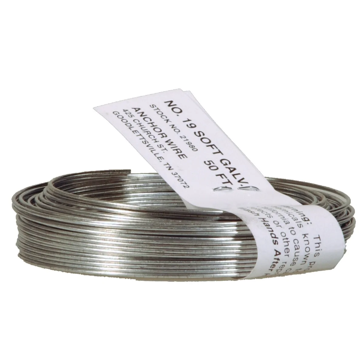 Fine Crafted HILLMAN Anchor Wire 50 Ft. 20 Ga. Dark Annealed Steel Mechanics and Stovepipe General Purpose Wire Coil Premium Material