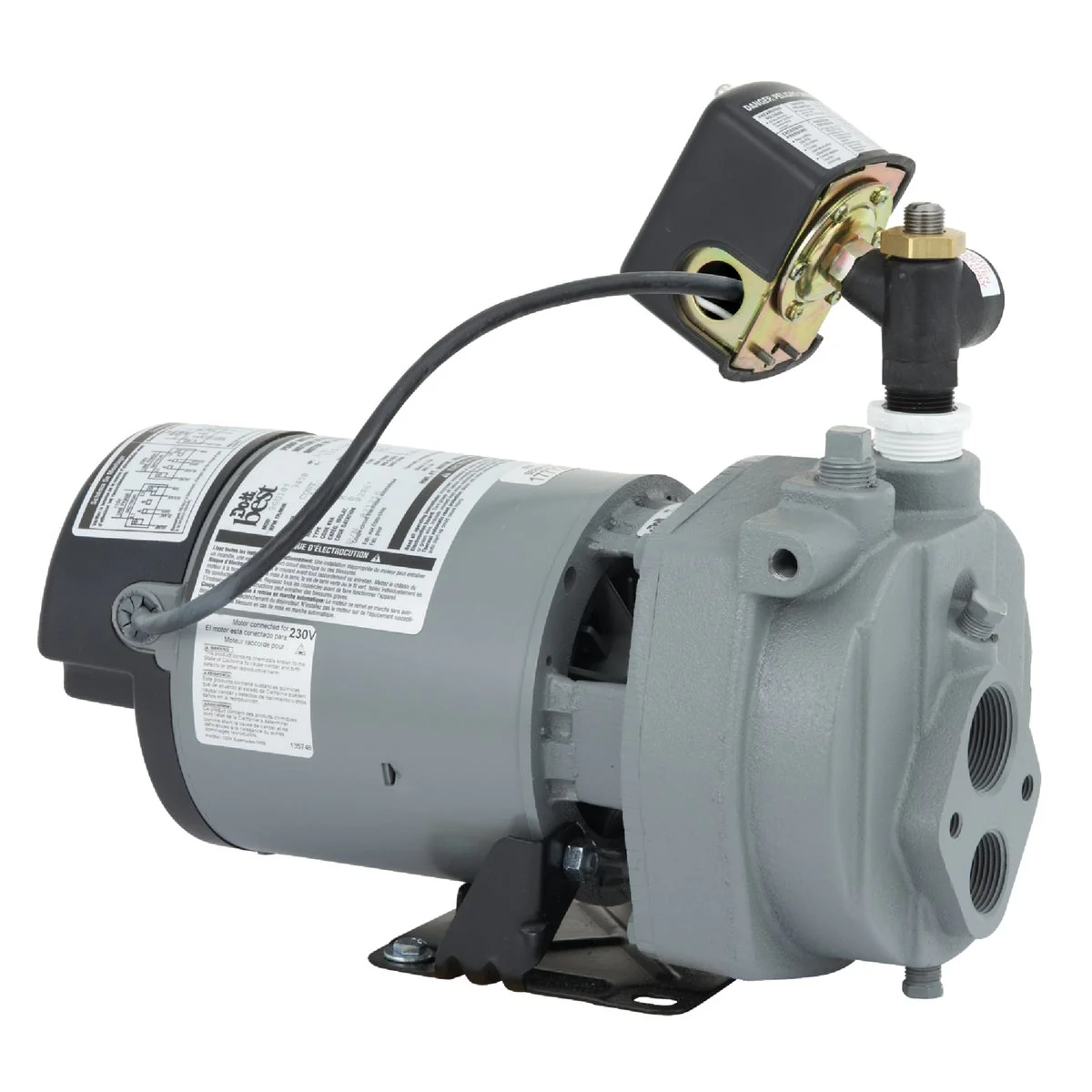 Certified Do it 3 4 HP Cast Iron Water Conventional Well Jet Pump Carefully Designed