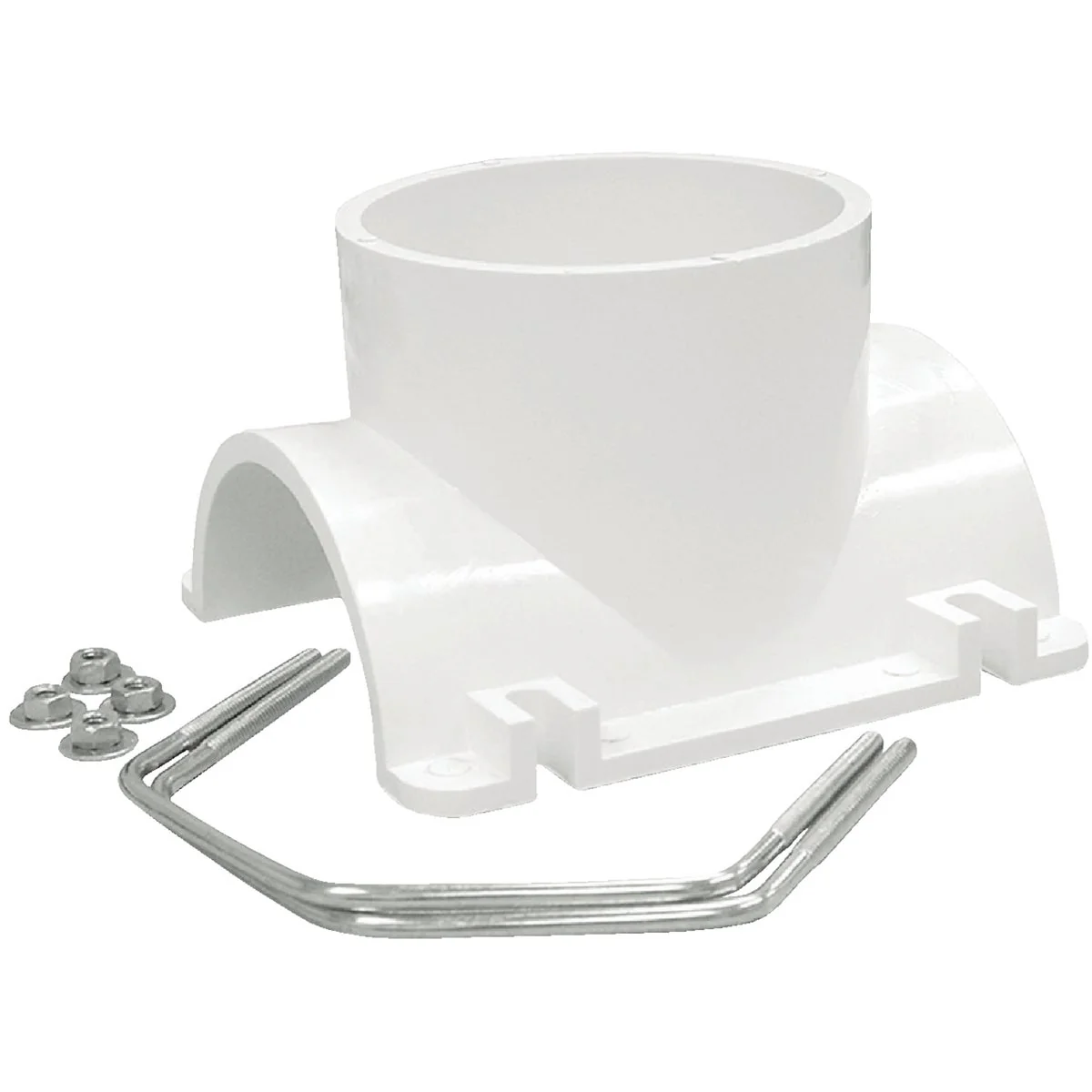 Unique Jones Stephens 4 In. x 3 In. Schedule 40 DWV PVC Saddle Tee Kit Outstanding
