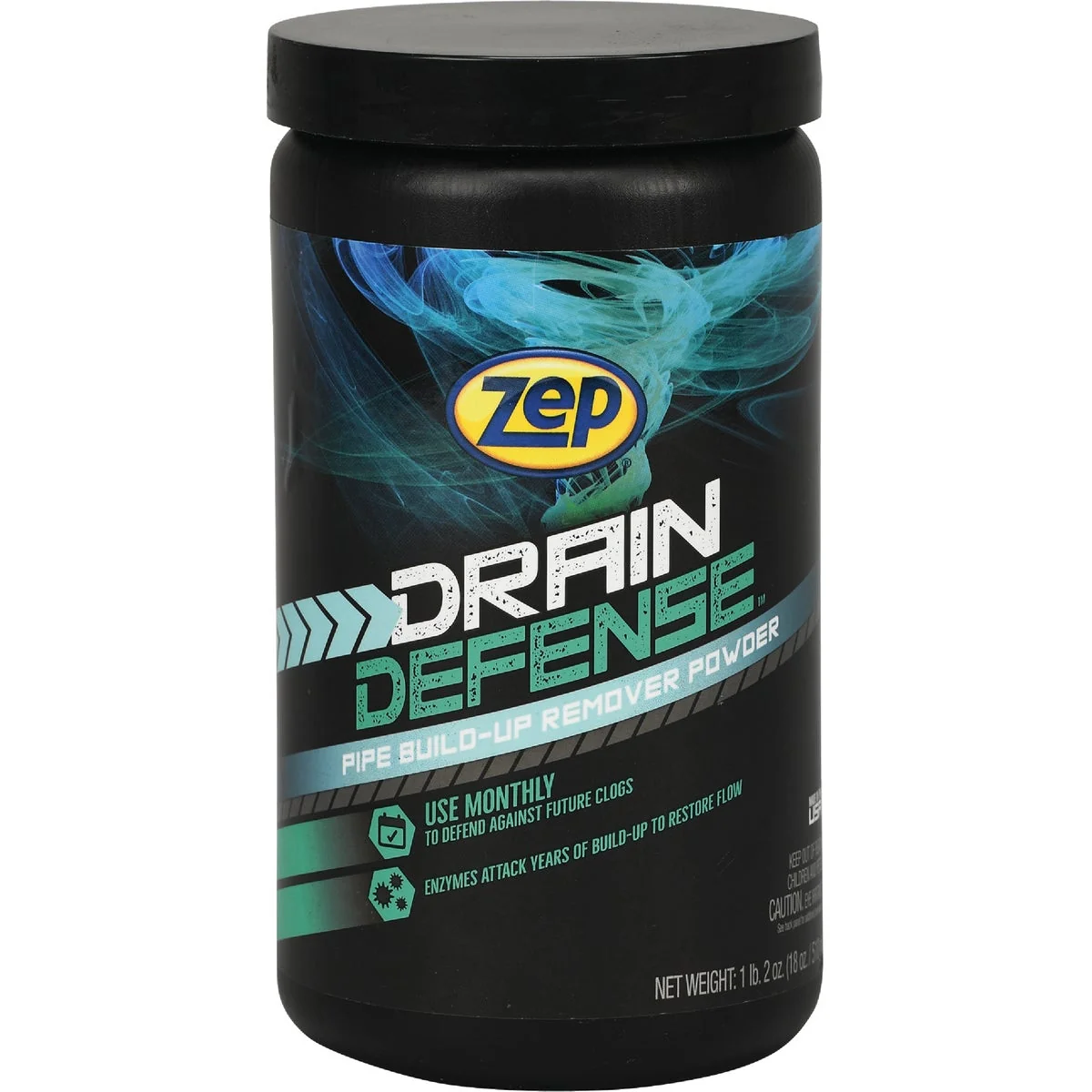Prestigious Zep Commercial 18 Oz. Crystal Drain Defense Drain Cleaner Luxury