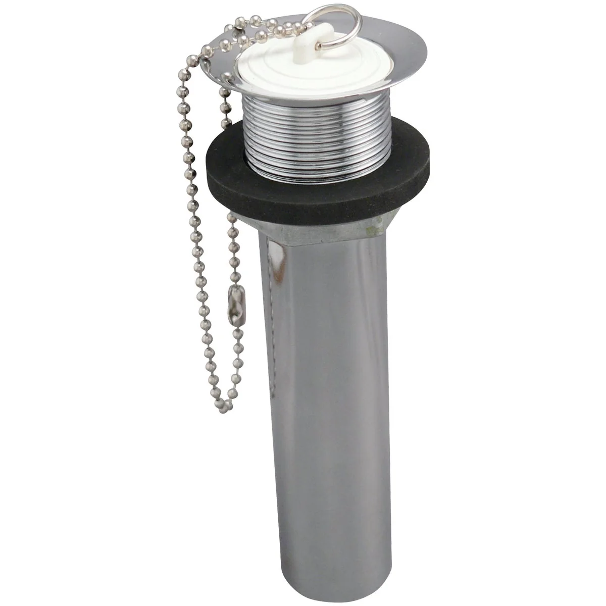 Durable Do it 1-1 4 In. x 5 In. Chrome-Plated Brass C.O. Plug Bathroom Sink Drain Reliable