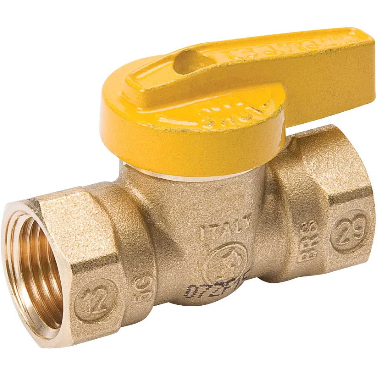 Fine ProLine 3 4 In. FIP x 3 4 In. FIP Forged Brass Gas Ball Valve 1-Piece Body Official