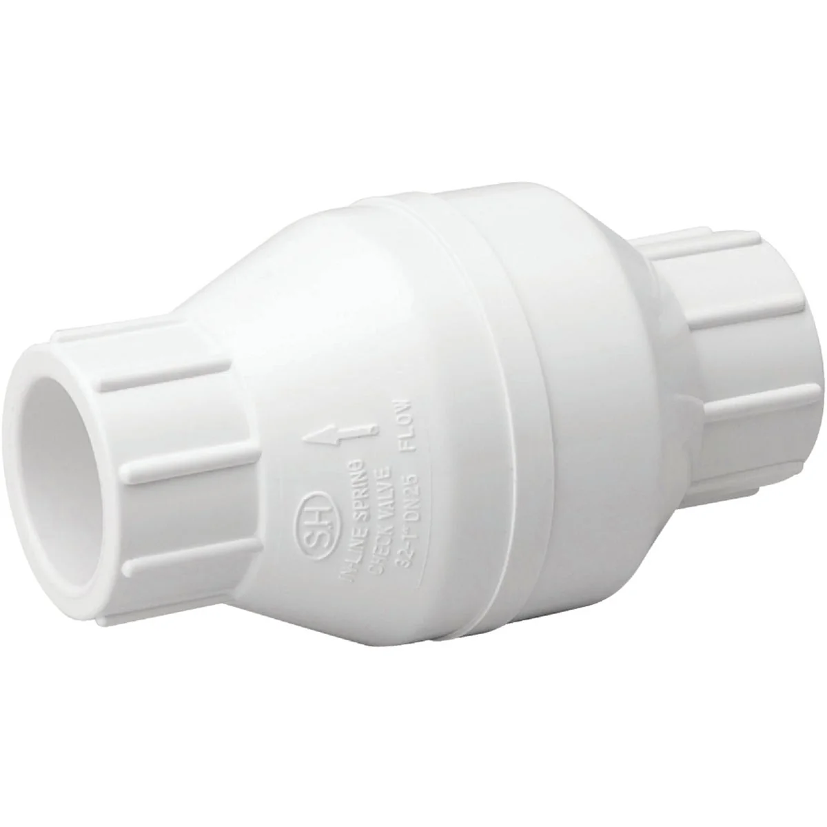 Elegant ProLine 1 In. PVC Schedule 40 Spring Loaded Check Valve Reusable
