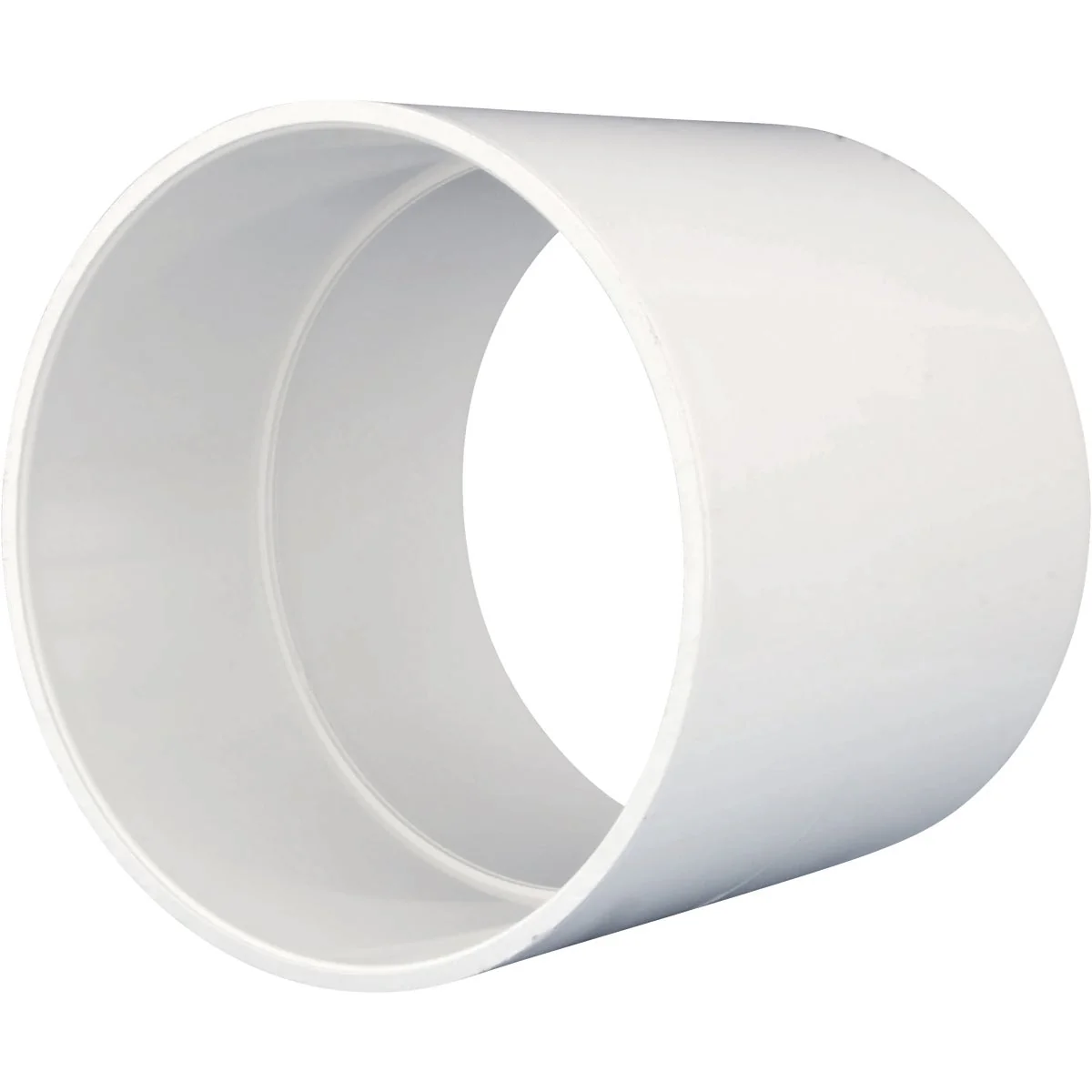 Reusable Charlotte Pipe 3 In. Schedule 30 DWV 600 Series PVC Coupling Detailed