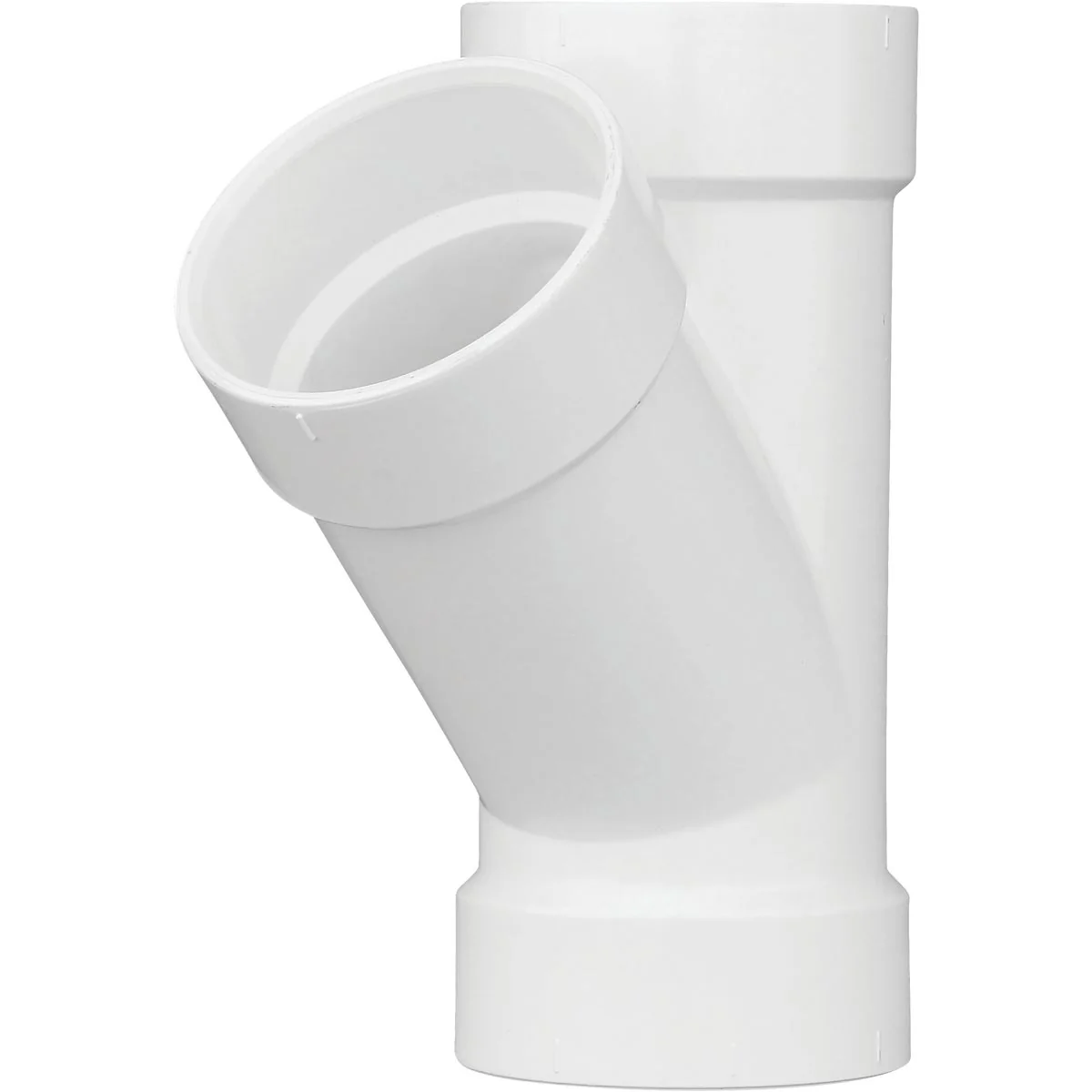 User-Friendly Charlotte Pipe 3 In. Schedule 30 DWV Hub PVC Wye Selected