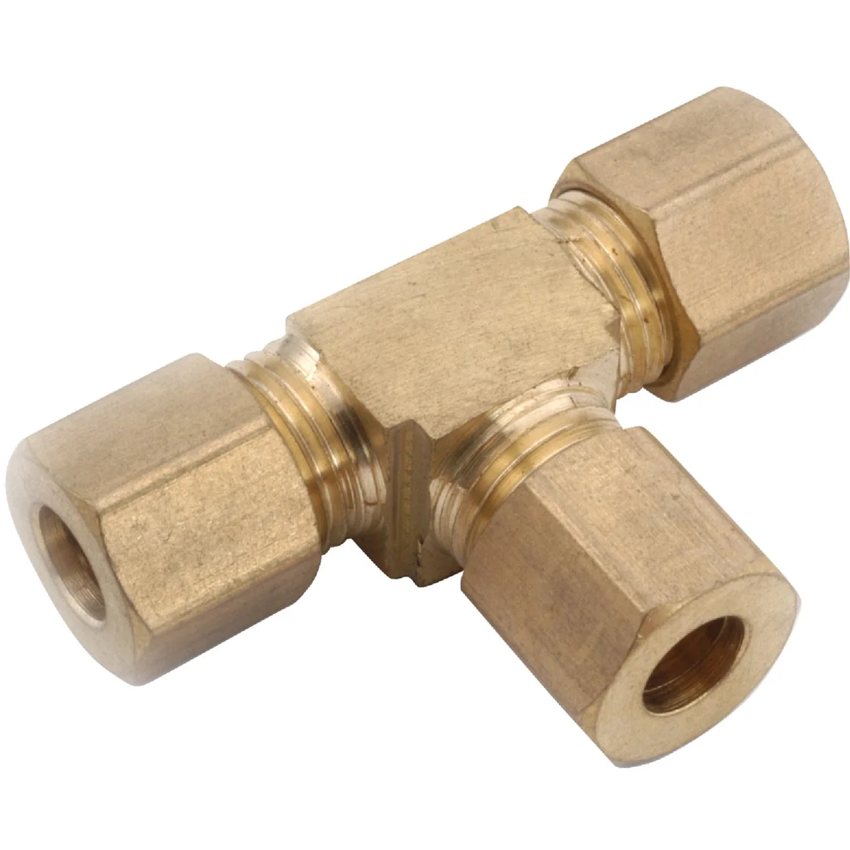 Classic Anderson Metals 5 16 In. Compression Brass Tee Healthy