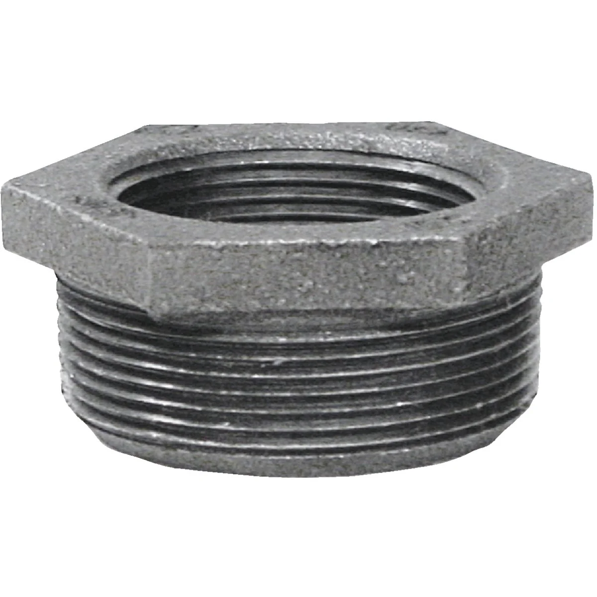 Artisan Anvil 2 In. x 3 4 In. Hexagon Black Iron Bushing Fashionable
