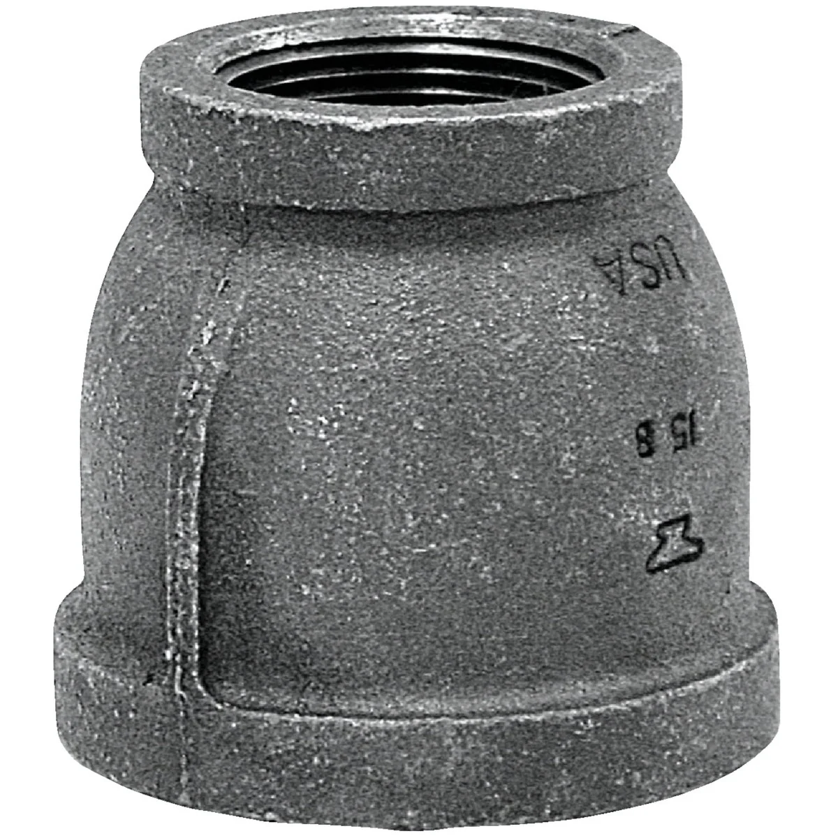 Soft Anvil 1-1 4 In. x 1 In. Malleable Black Iron Reducing Coupling First-Class