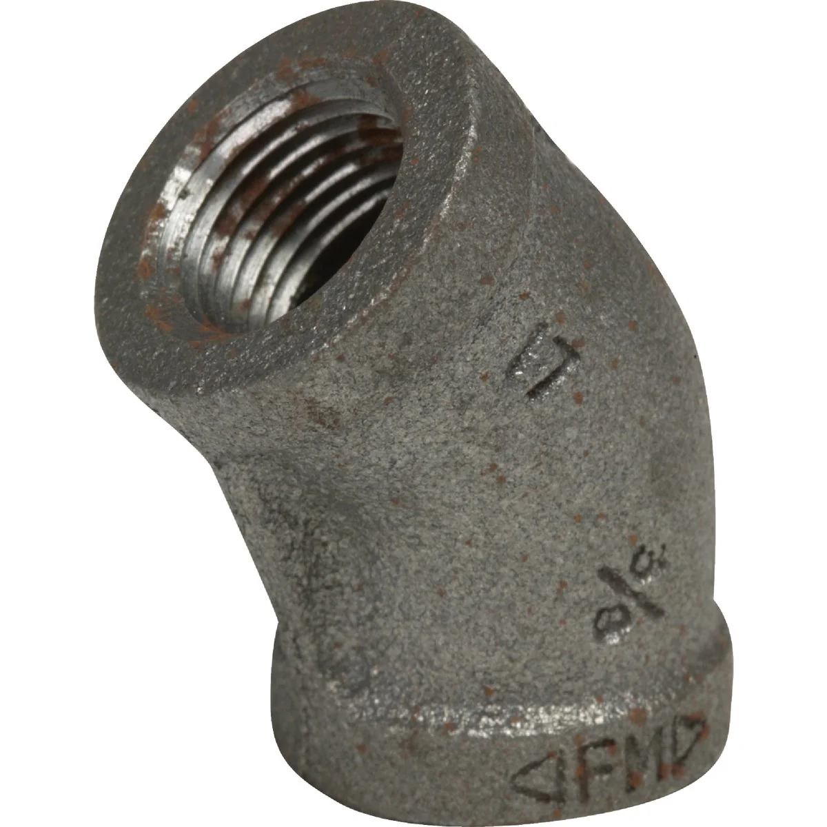 Sophisticated Anvil 1 In. 45 Deg. Malleable Black Iron Elbow 1 8 Bend Elegant