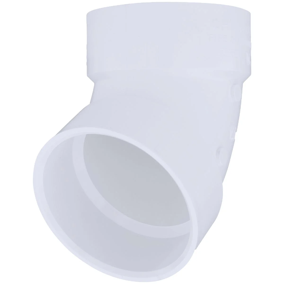 Environmentally Friendly Charlotte Pipe 4 In. Schedule 40 60 Deg. DWV PVC Elbow 1 6 Bend Expertly Made