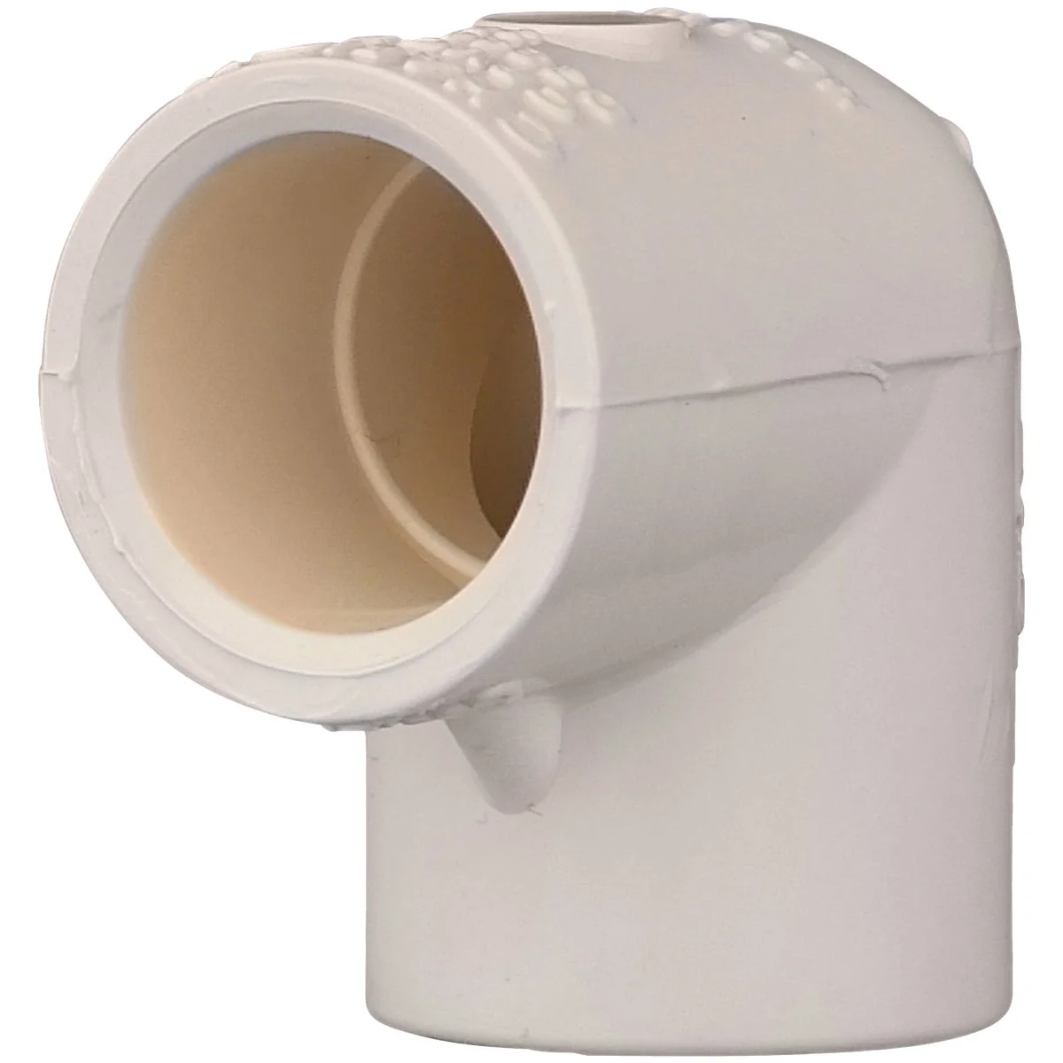 Natural Charlotte Pipe 1 2 In. Slip x Slip 90 Deg. CPVC Elbow 1 4 Bend Reusable