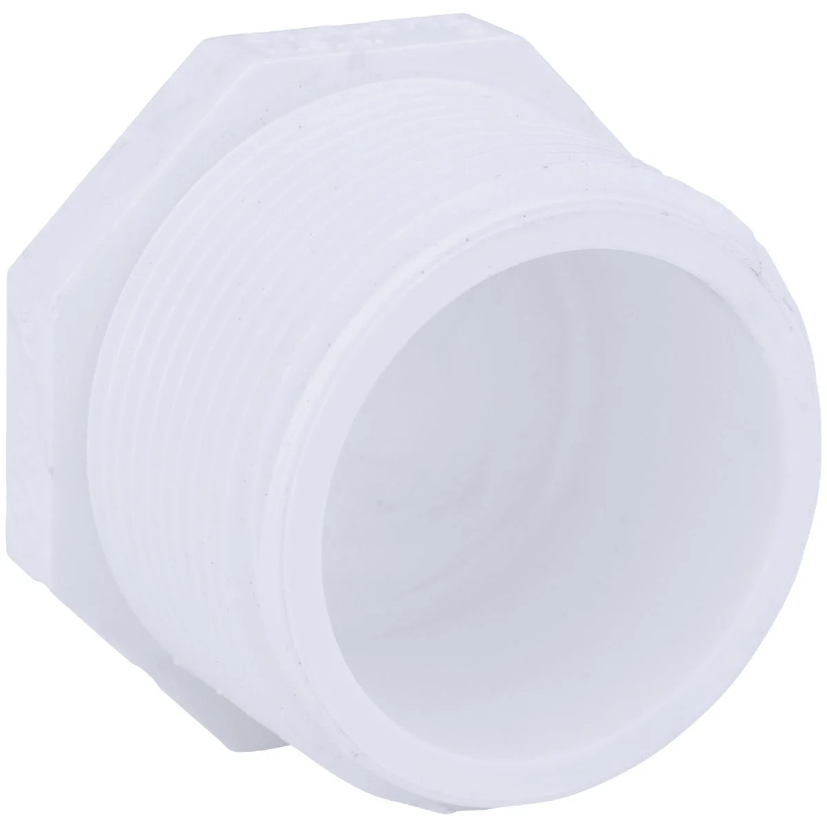 Modern Charlotte Pipe Threaded Schedule 40 DWV 1-1 2 in. MIP PVC Plug Specialty