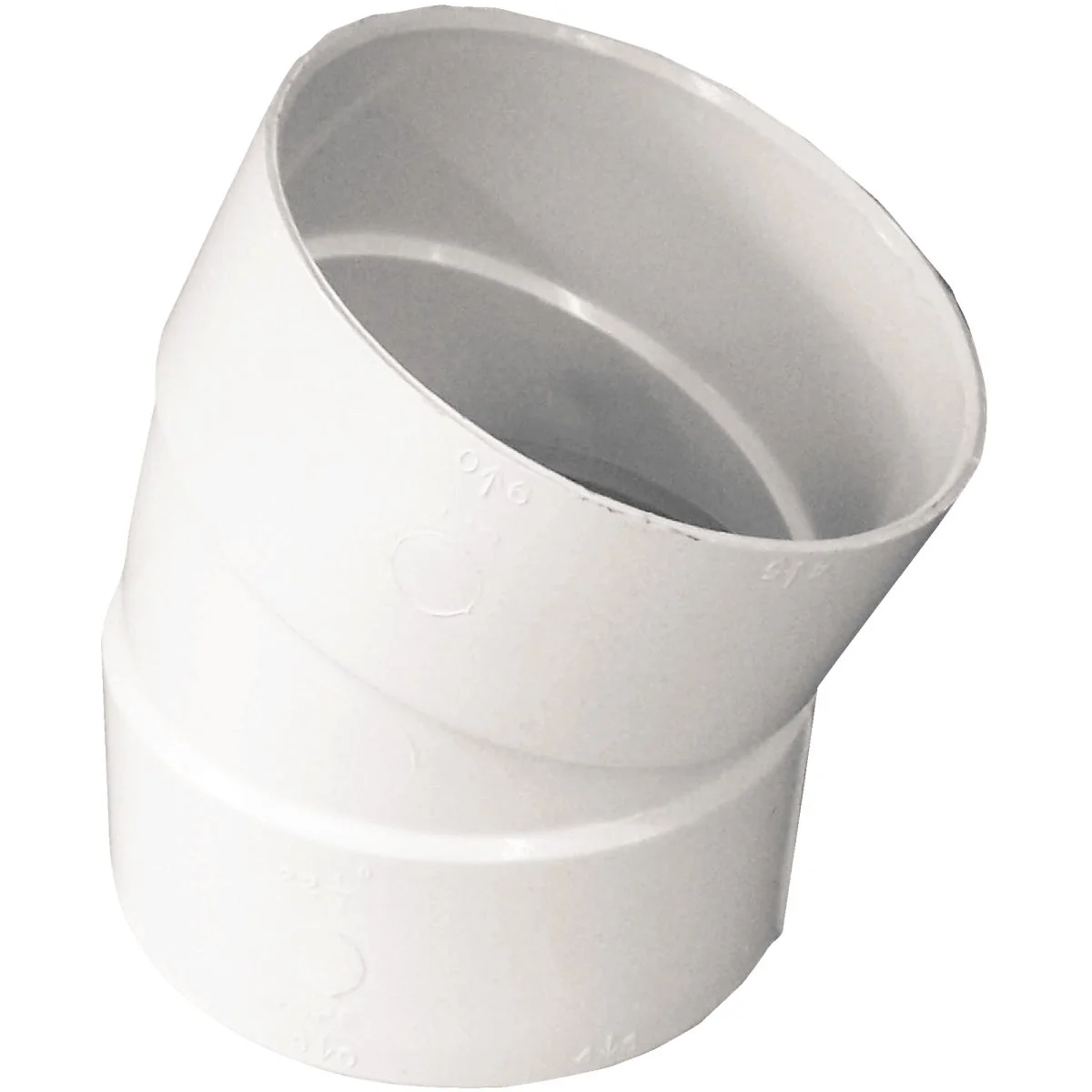 Smart IPEX Canplas 4 In. SDR 35 22-1 2 Deg. PVC Sewer and Drain Elbow 1 16 Bend High-Performance