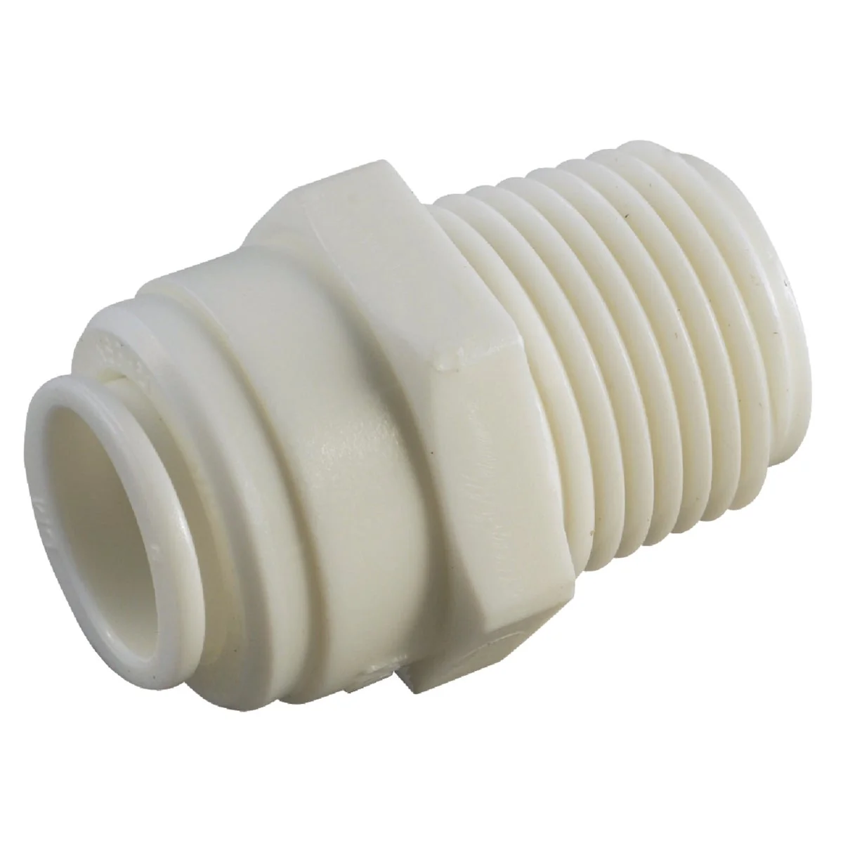 Enhanced Anderson Metals 5 8 In. x 1 2 In. MPT Push-In Plastic Connector Long-Lasting