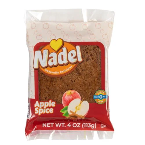 Convenient Nadel NATURALLY DELICIOUS APPLE SPICE CAKE SLICES 32 Ounce Sophisticated