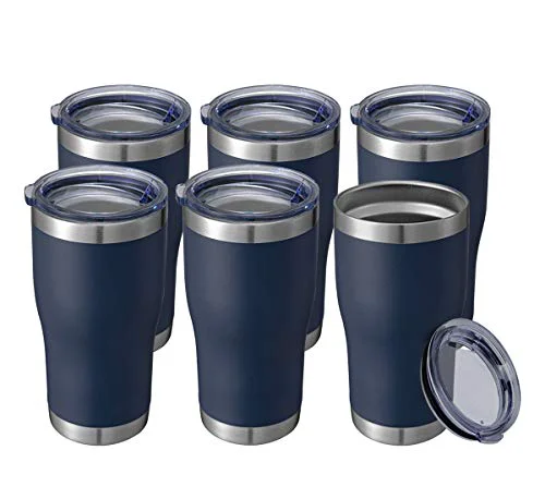Relaxed 20 oz Tumbler Bulk 6 Count Comfortable