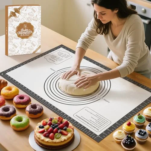 Expertly Made Silicone Baking Mat with Measurement Relaxed