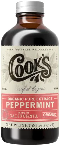 Refined Organic Peppermint Extract 16 Fl Oz Unique