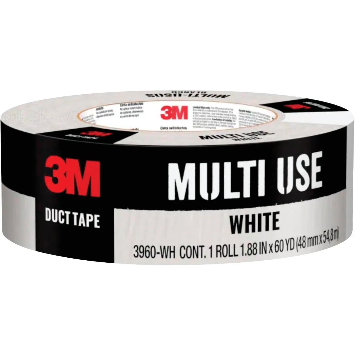 Advanced 3M 1.88 In. x 60 Yd. Colored Duct Tape White Sophisticated