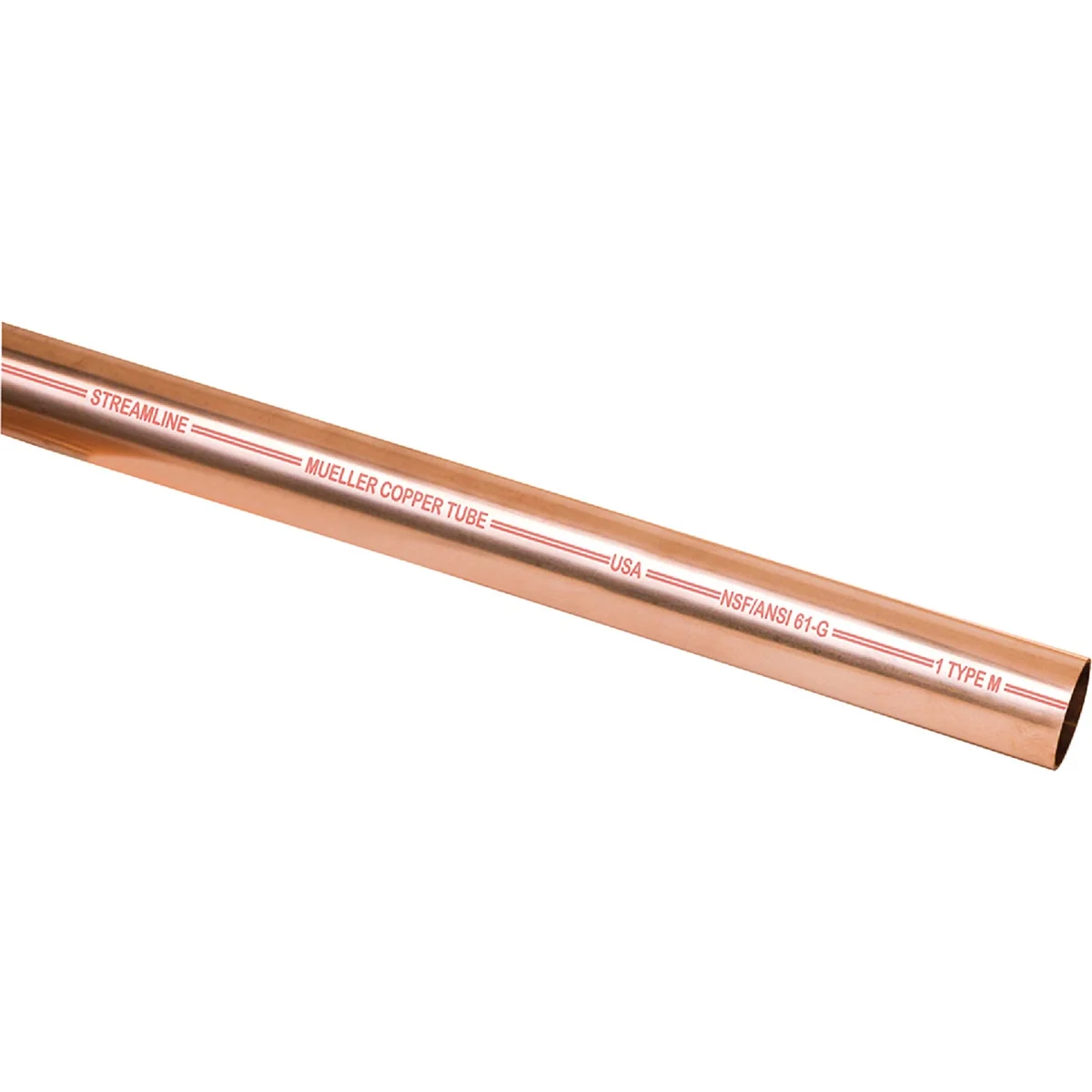 Comfortable Mueller Streamline 1-1 2 In. ID x 10 Ft. Type M Copper Pipe Exclusive
