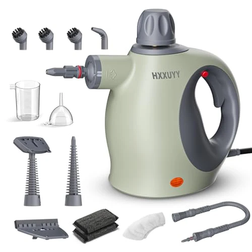 Selected Multi Surface Handheld Pressurized Steam Cleaner with 13 PCS Accessory 13 Count Breathable