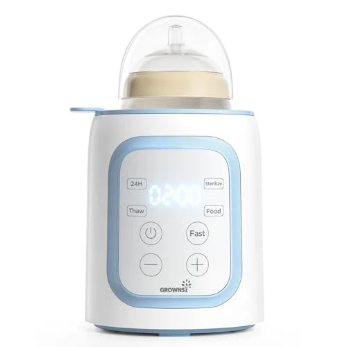 Fine 8-in-1 OG Fast Bottle Warmer with Timer Blue Comfortable